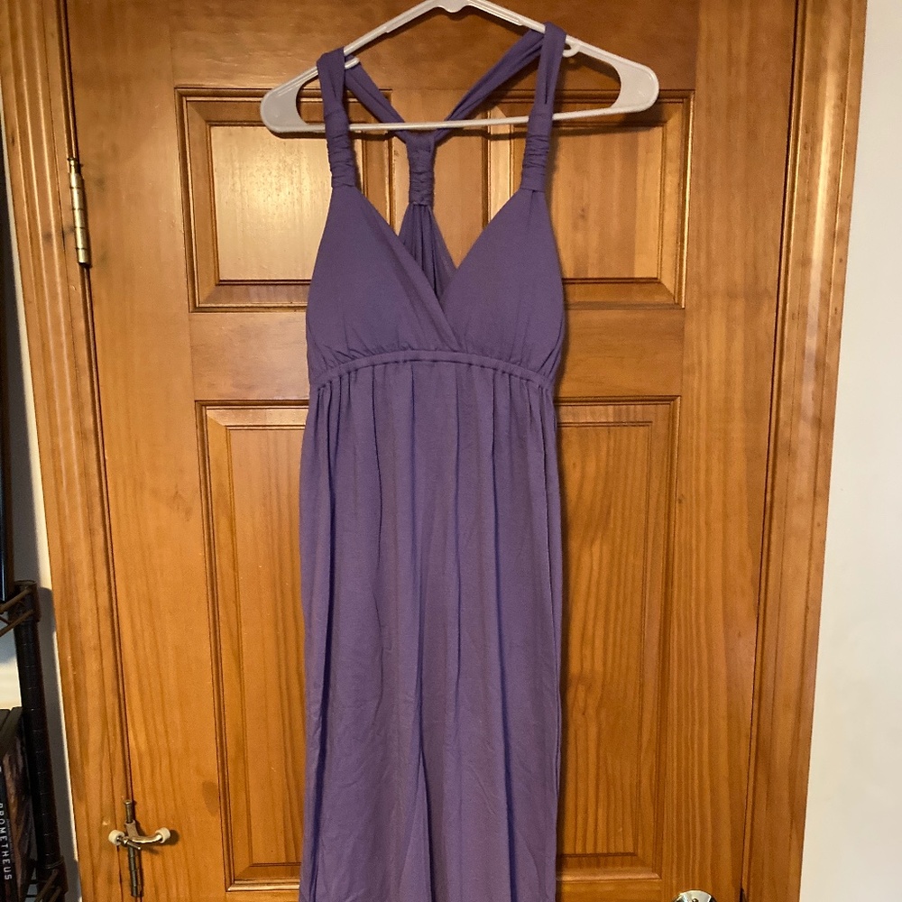 Purple Maxi Dress Like New Size Medium